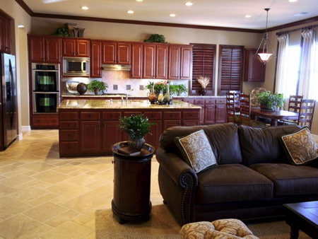 Bright bucks county pa kitchen remodel with oak cabinets and center island